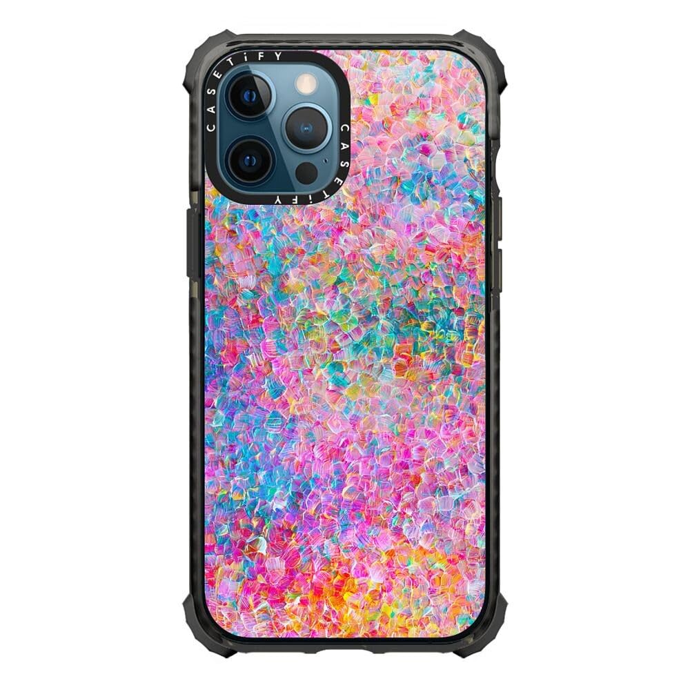 iPhoneケース iPhone - Casetify x WDS Iridescent 12ProMax Amazon.com: CASETiFY Ultra Impact iPhone 12 Pro Max Case [9.8ft