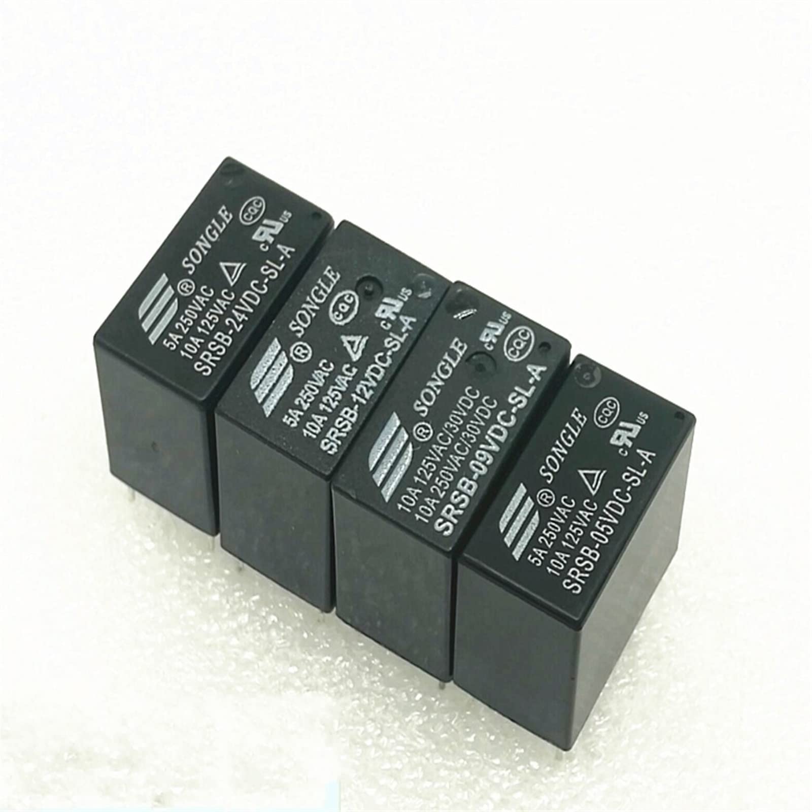 CSKWLLNBC Relays SRSB-05VDC-SL-A SRSB-12VDC-SL-A SRSB-24VDC-SL-A 5V 12V 24V 5A/250VAC 4PIN 50PCS(24V)