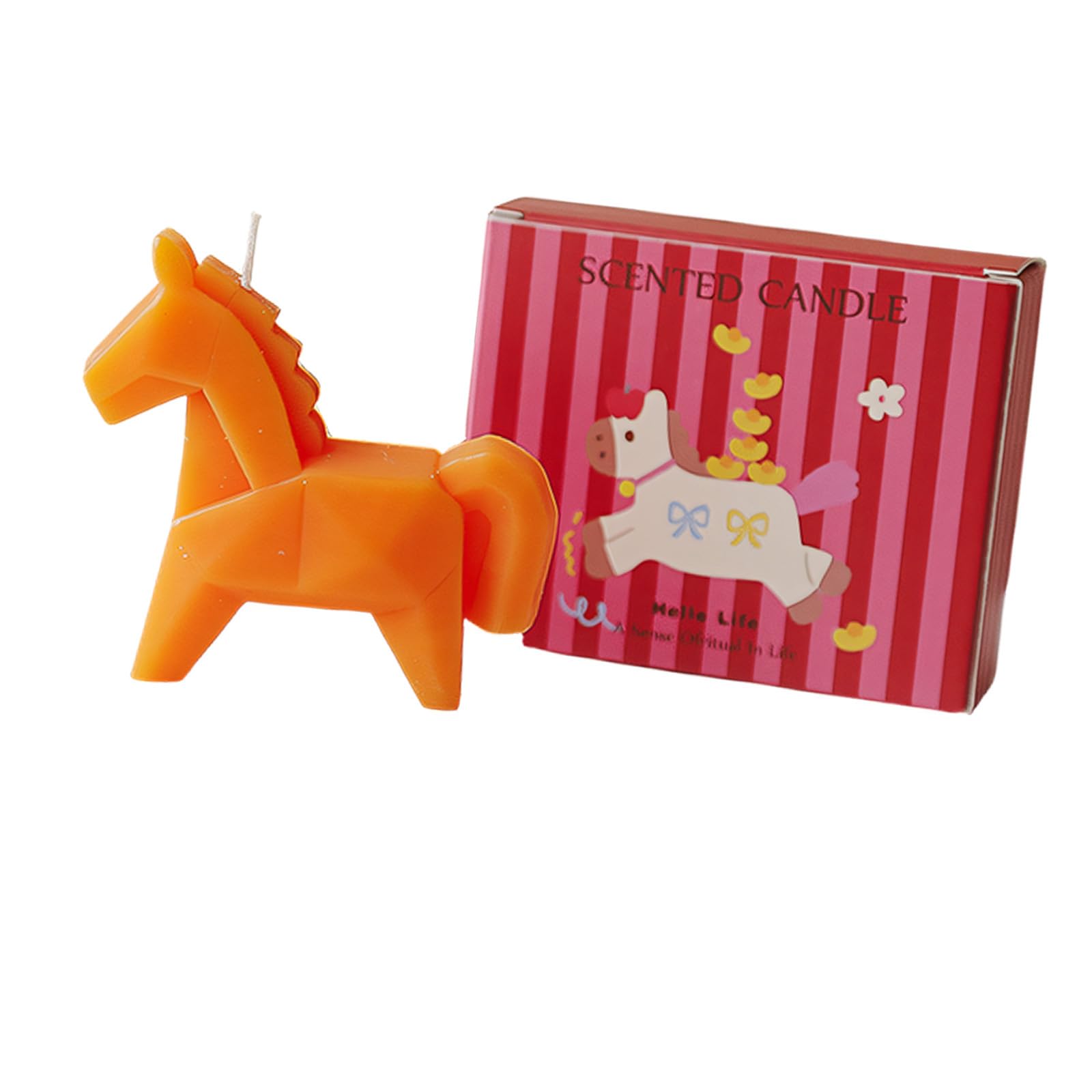 Jazuaiao Decorative Animal Designs Horse Combined with Refreshing Scent for Any Room Table Highlight