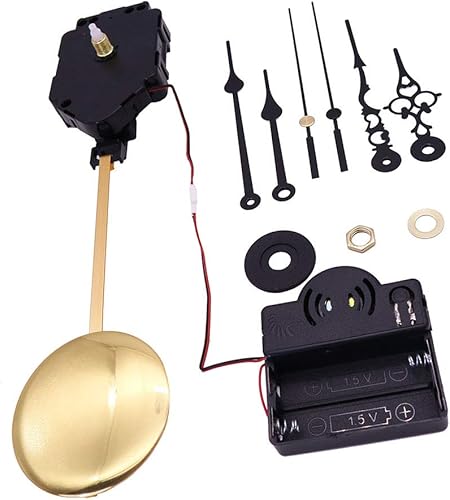 Reloj de péndulo Timbre Westminster Caja de música Movimiento DIY Kit Fácil de Instalar 4.331x2.205x0.787 in
