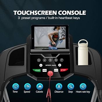 Amazon | ホームワークアウト用折りたたみ式トレッドミル - 電動