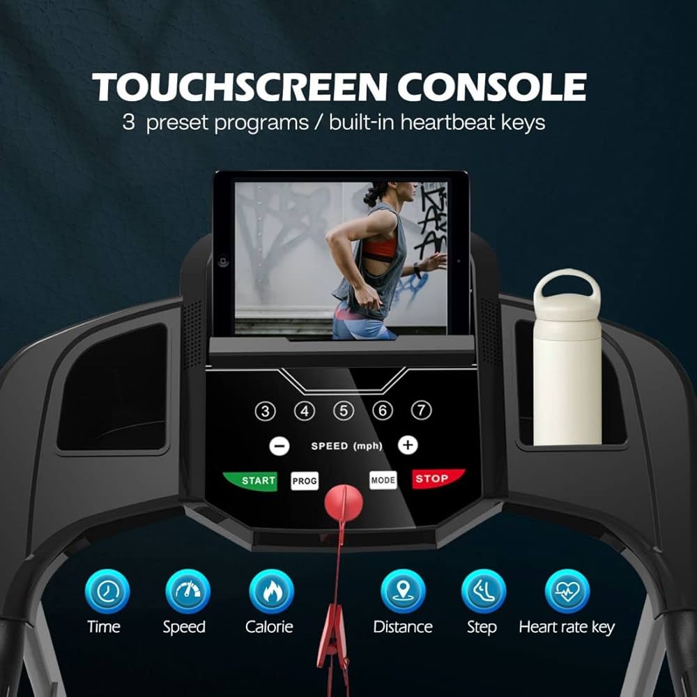 折りたたみ式トレッドミル Amazon | ホームワークアウト用折りたたみ式トレッドミル - 電動