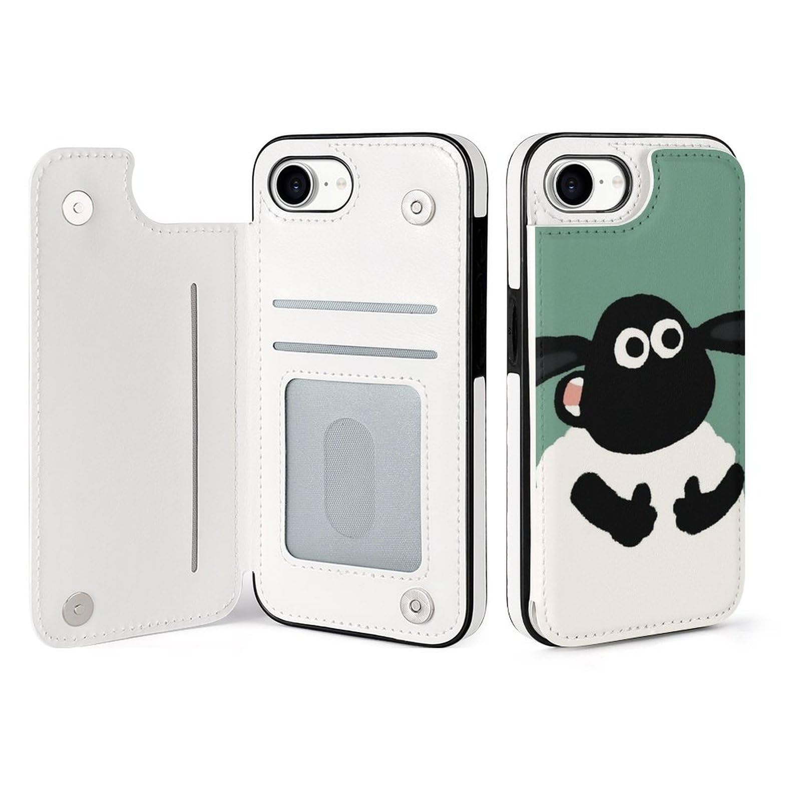 Amazon.co.jp: IPhone16E ケース 手帳型 ひつじのショーン あいふぉん