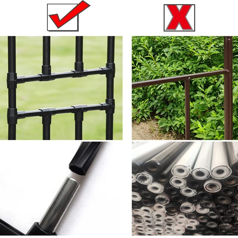 Metalowa pergola do łuku ogrodowego, stojak do pnącza, odporna na warunki atmosferyczne, biała, szerokość: 150 cm, 180 cm, 210 cm, 250 cm, 280 cm, 320 cm (rozmiar: 300 x 240 cm)