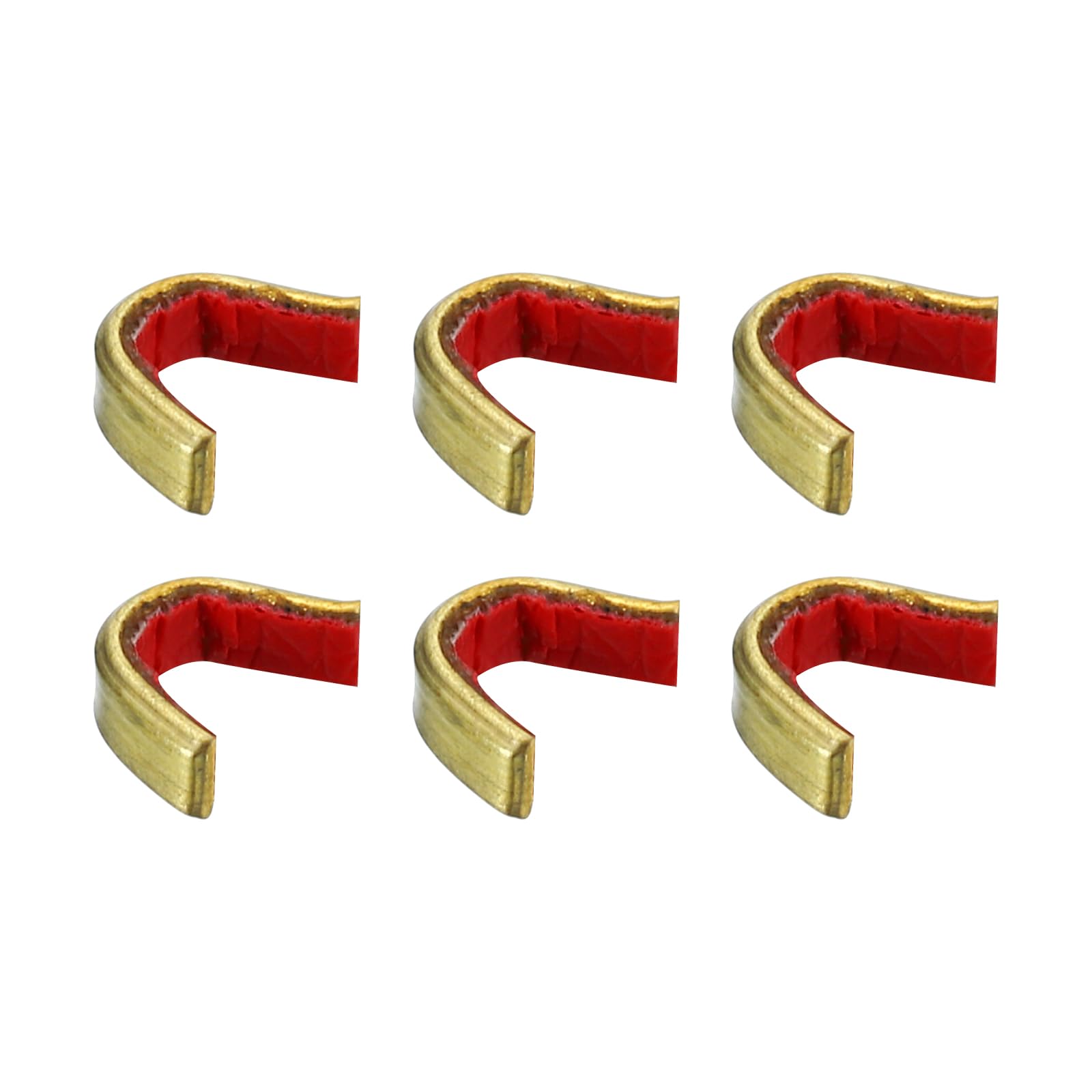 PATIKIL Bow String Nocking Points, 6 Pack Brass Archery Bowstring Nock Point Buckle Clip for Recurve and Compound Bow