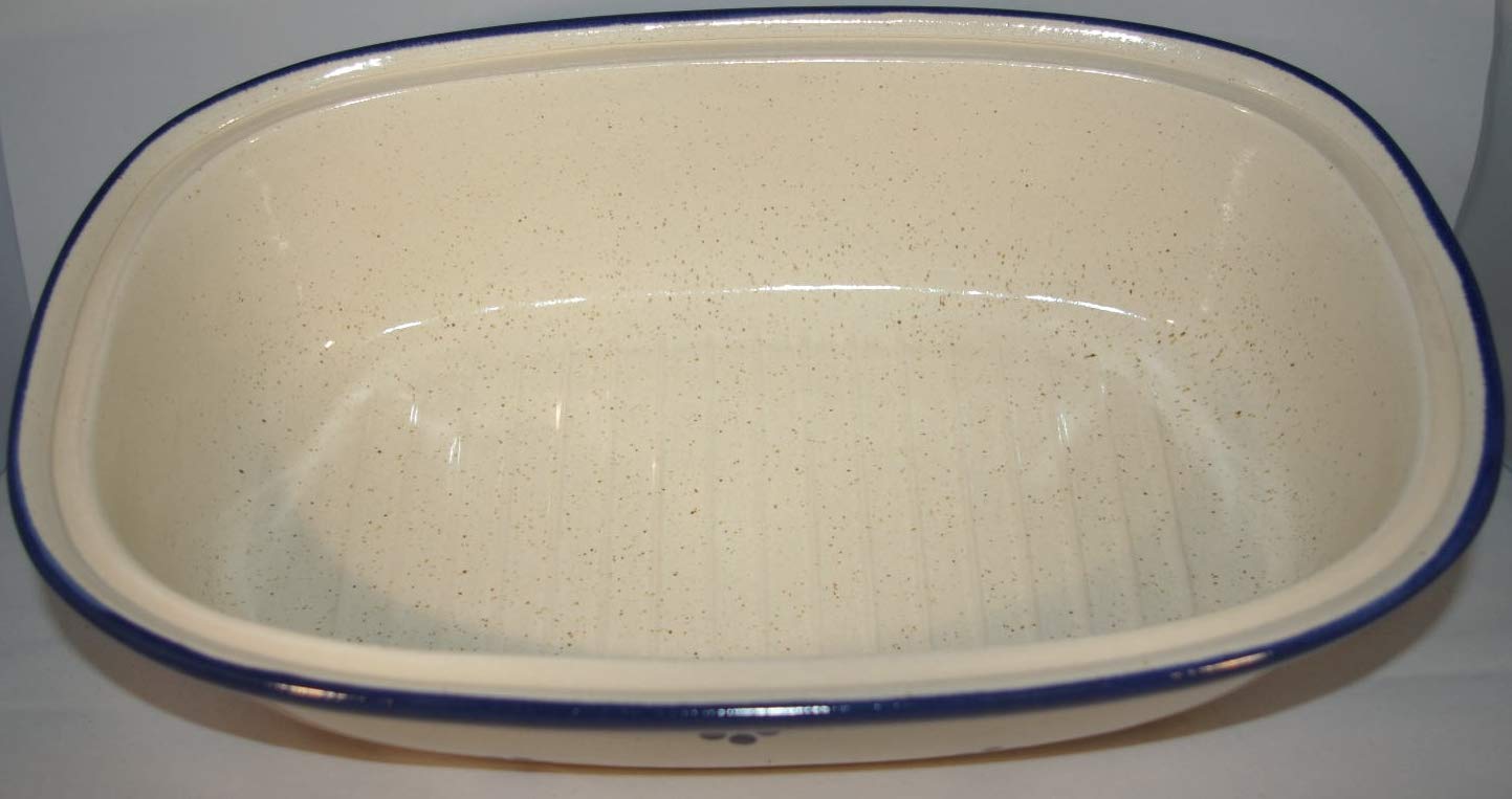 Brottopf Avena Gross 40 cm | Brotkasten | Brotbox | Brotdose | Brotbehälter | Steinzeug | LxB 41x25