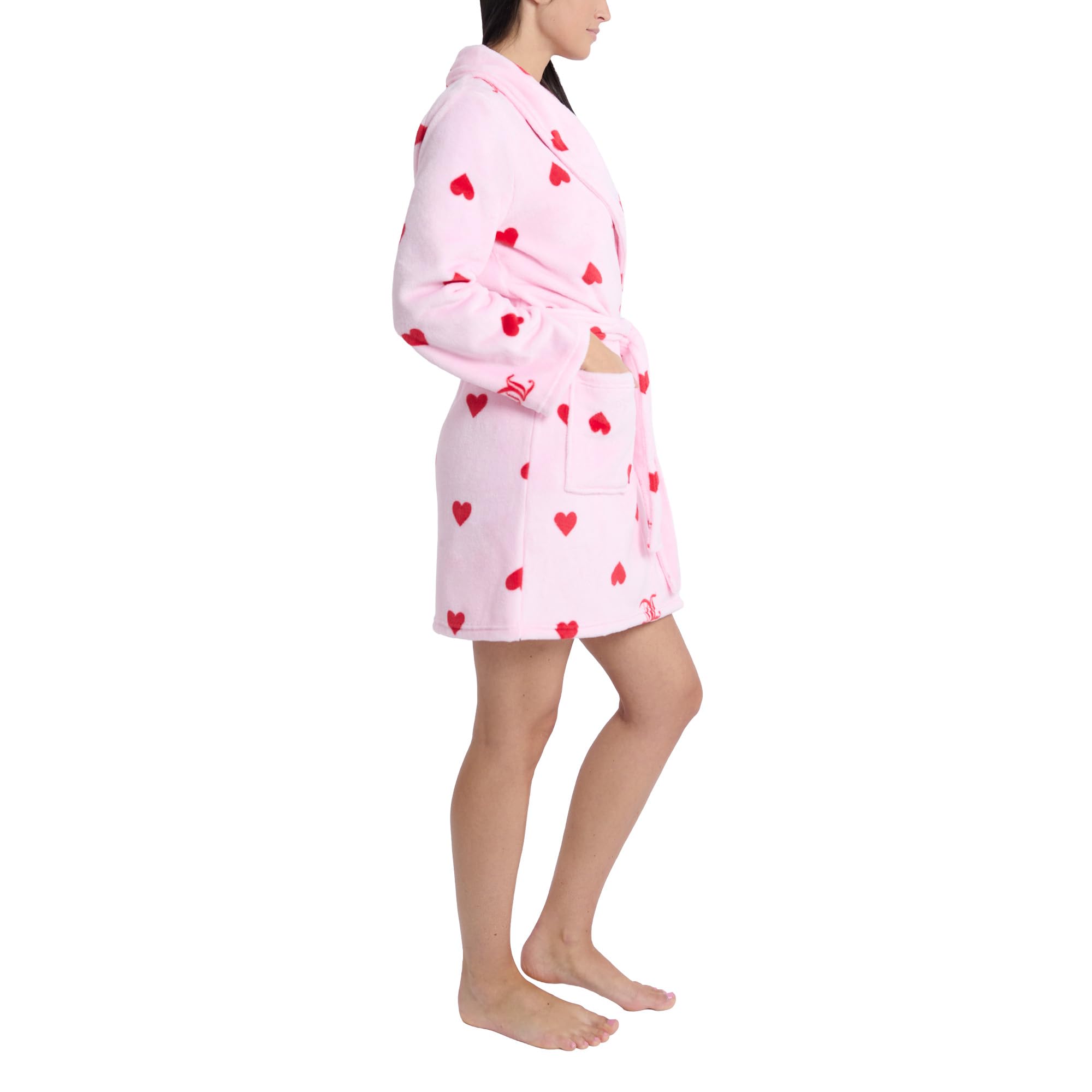 Juicy Couture - Albornoz de peluche para mujer