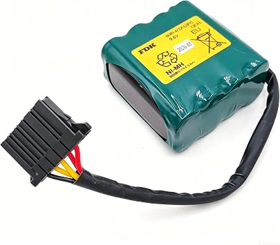 8HR-4/3FAUPC 4500mAh 9.6V Battery Pack for FDK 8HR-4/3FAUPC Rechargeable Battery for Okuma Machine Tool E5503-07E-001