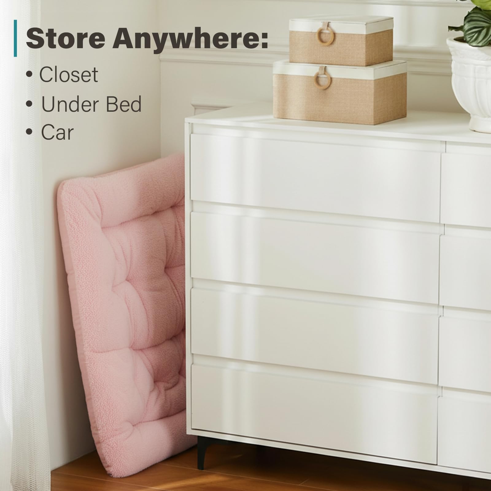 Tiita Cómoda silla plegada, silla plegable de gran tamaño de piel sintética suave, silla perezosa para niños, adolescentes y adultos, silla de luna con marco de metal para dormitorio, sala de estar