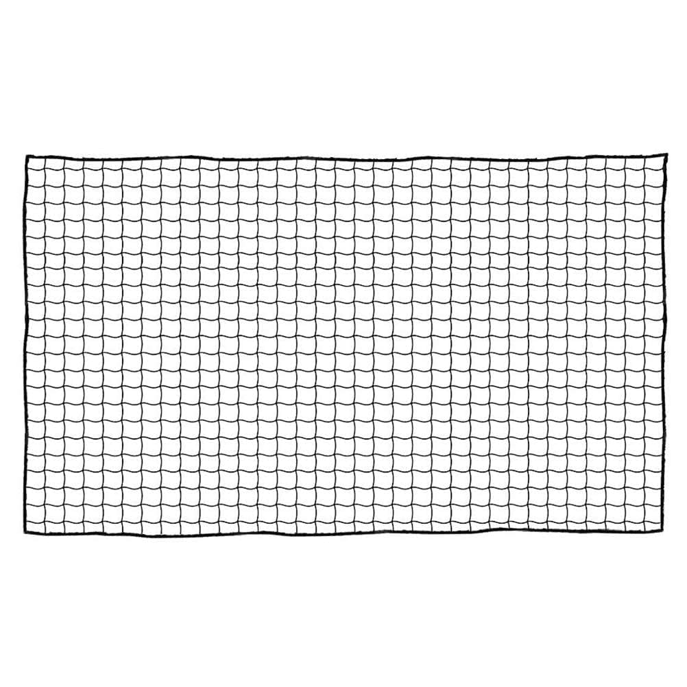 Aoneky Red de Barrera para Fútbol 3×3/4.5/6/9/12M, Cuerda de Poliéster 2,5 mm, Malla 10×10 cm, Negro