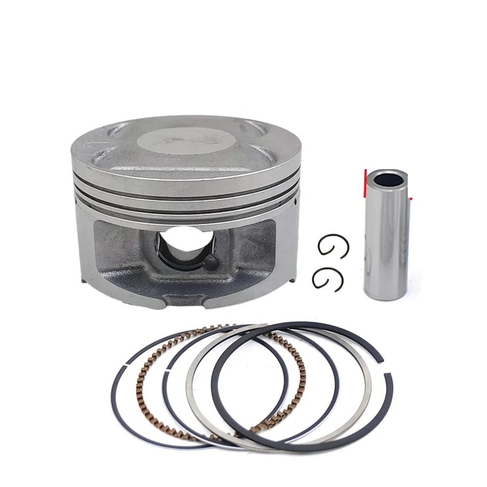 Fasce Elastiche Per QJIANG Per Keeway Per Benelli Per Silverblade 250 Per Silver Per Blade 250cc Per Zafferano 250 BJ250T-8 Scooter Pistone Anello Kit Pistone(Psiton Kit)