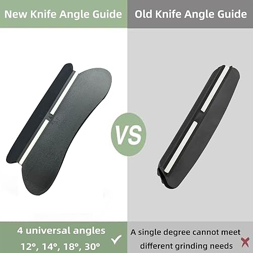 Miniatura 9 de Cuchillo de afilar piedra guía de ángulo negro, asistencia perfecta para moler la hoja del cuchillo, para cocina, restaurante, exterior (SET C)