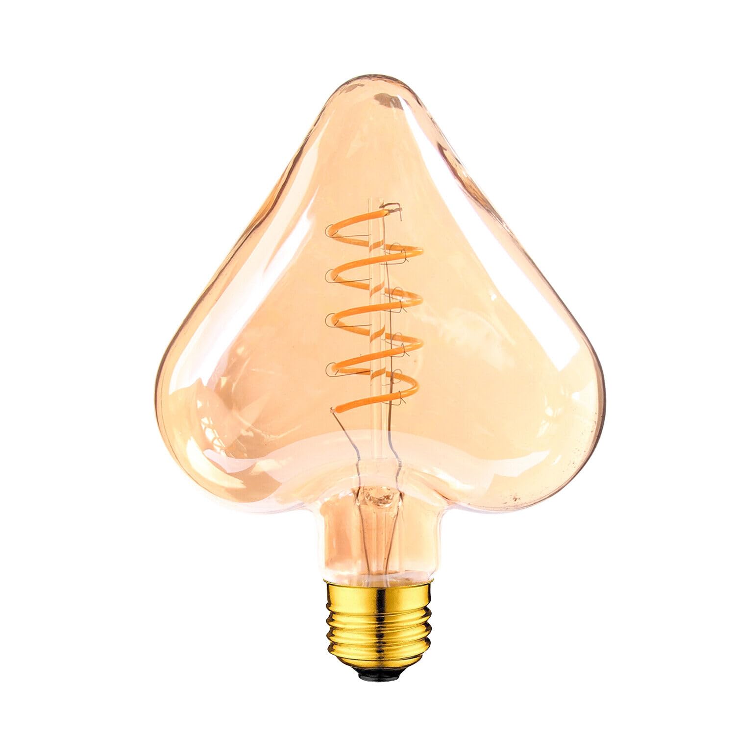 Vintage LED E27 Heart Decorative Light 4W (Equivalent to 40W) Bulb