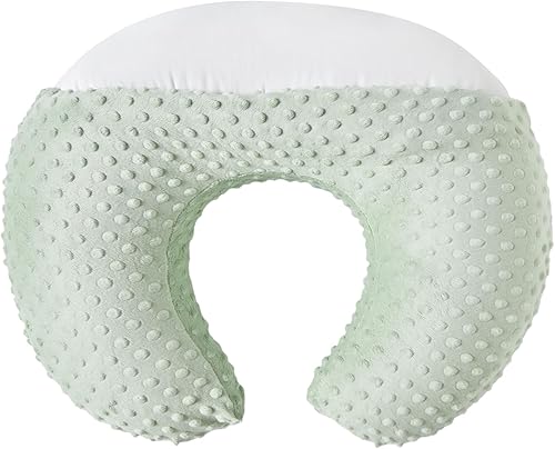 Miniatura 9 de Almohada de lactancia y posicionador para lactancia materna y alimentación con biberón, apuntalando al bebé, tiempo boca abajo, soporte sentado para