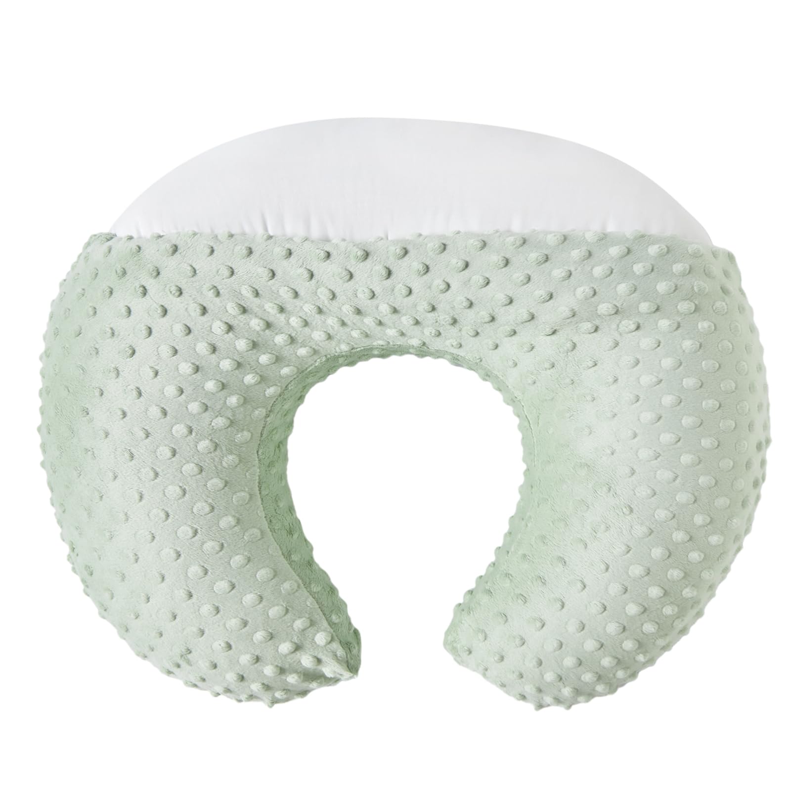 DONOMILO Nursing Pillow and Positioner Breastfeeding and Bottle Feeding, Propping Baby, Tummy Time, Sitting Support, with Removable Polyester Cover,