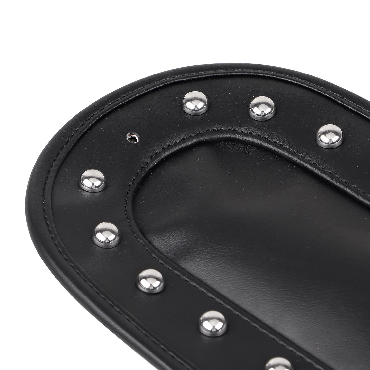 Amazon | XMMT スタッズ リベット レザー リアフェンダー ビブ