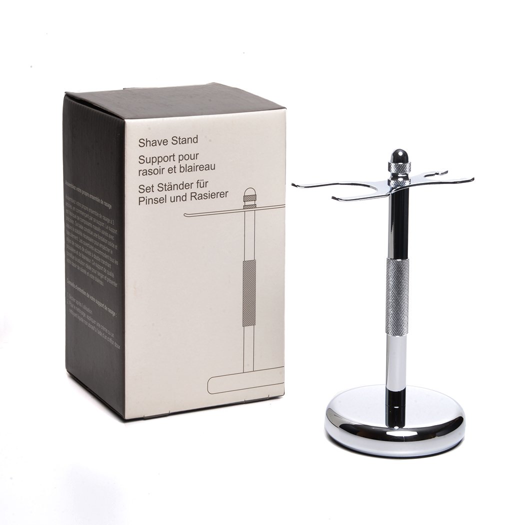 Merkur Compatible Universal Safety Razors Display Stand, Chrome ...