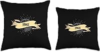 Vista 3 de Made in 1988 Birthday Vintage Retro Throw Pillow
