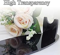 Vista 3 de Coret Soporte para espada pequeña para cuchillo samurái, soporte de espada de sable de luz, soporte de acrílico decorativo de escritorio