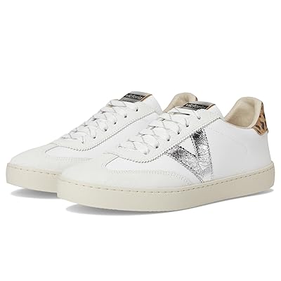 victoria Berlin Suede Leopard Athletic Shoes Plata