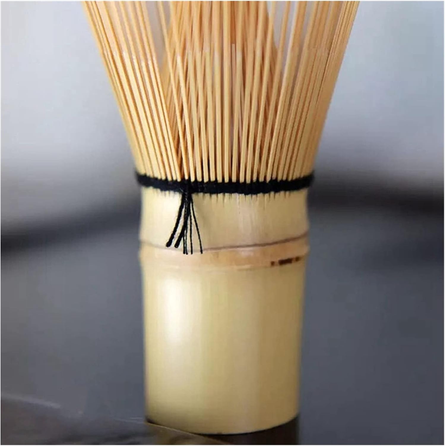 Matcha Green Tea Whisk Set - Whisk+Scoop+Tea Spoon+Whisk Holder (Color : White) (Black) (White)