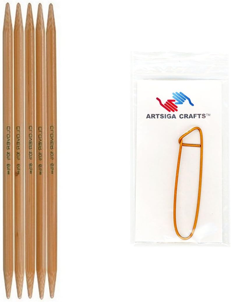 Takumi Bamboo Knitting Needles, Double Pointed, Size 7