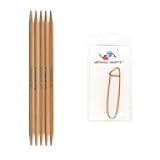 Takumi Bamboo Knitting Needles, Double Pointed, Size 7