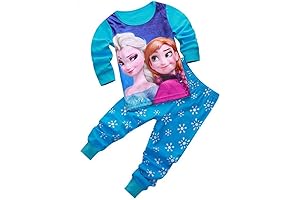 Girls' Long Sleeve Elsa Pajamas