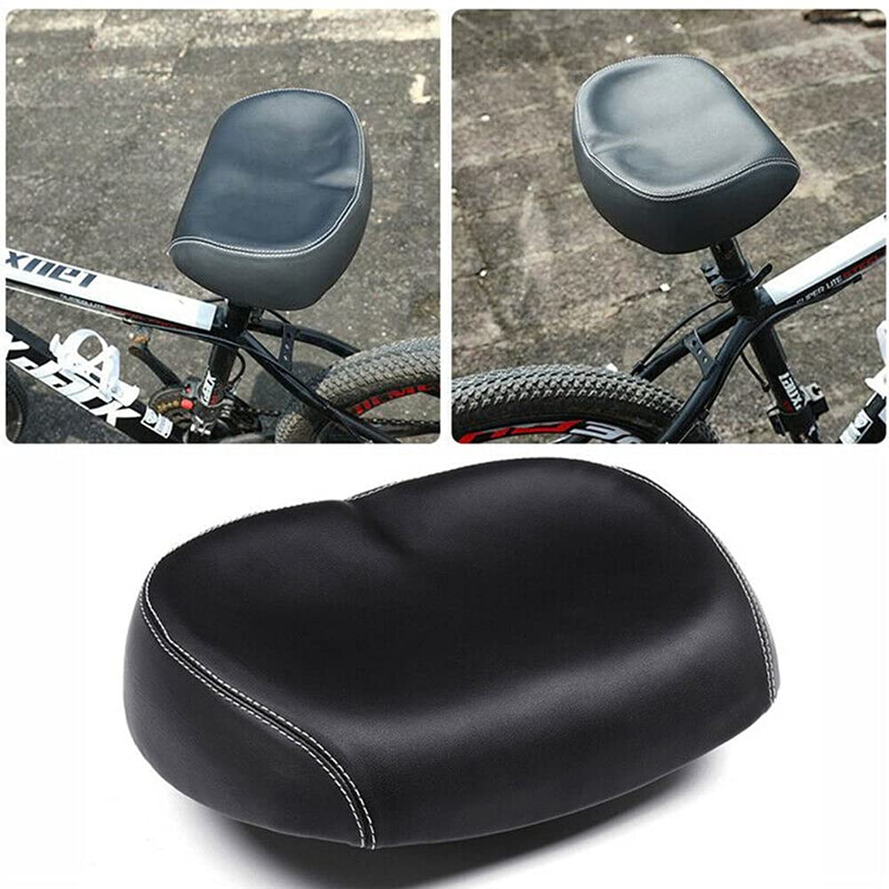 Beznosowe siodełko rowerowe Big Ass, szerokie, duże, miękkie siodełko z PU do rowerów górskich, szosowych i składanych, wygodna, ergonomiczna konstrukcja z amortyzacją, kolor