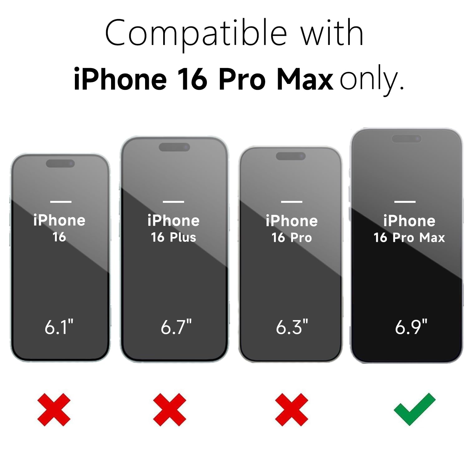 oakxco for iPhone 16 Pro Max Case Liquid Silicone, Soft Rubber Gel Elegant Aesthetic Basic Simple Cover, Cute Thin Slim TPU Matte Solid Color Plain Smooth Case for Women Girl, Light Pink — view 2