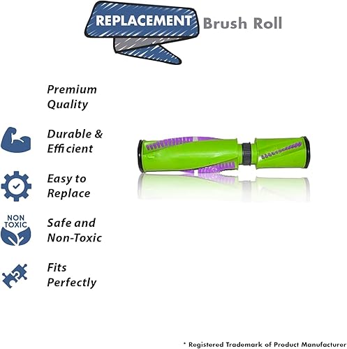 Miniatura 6 de Pieza de repuesto para el borrador de pelo Bissell Turbo Rewind cinturón de vacío funciona con 27909 ligero, rebobinado automático del cable #