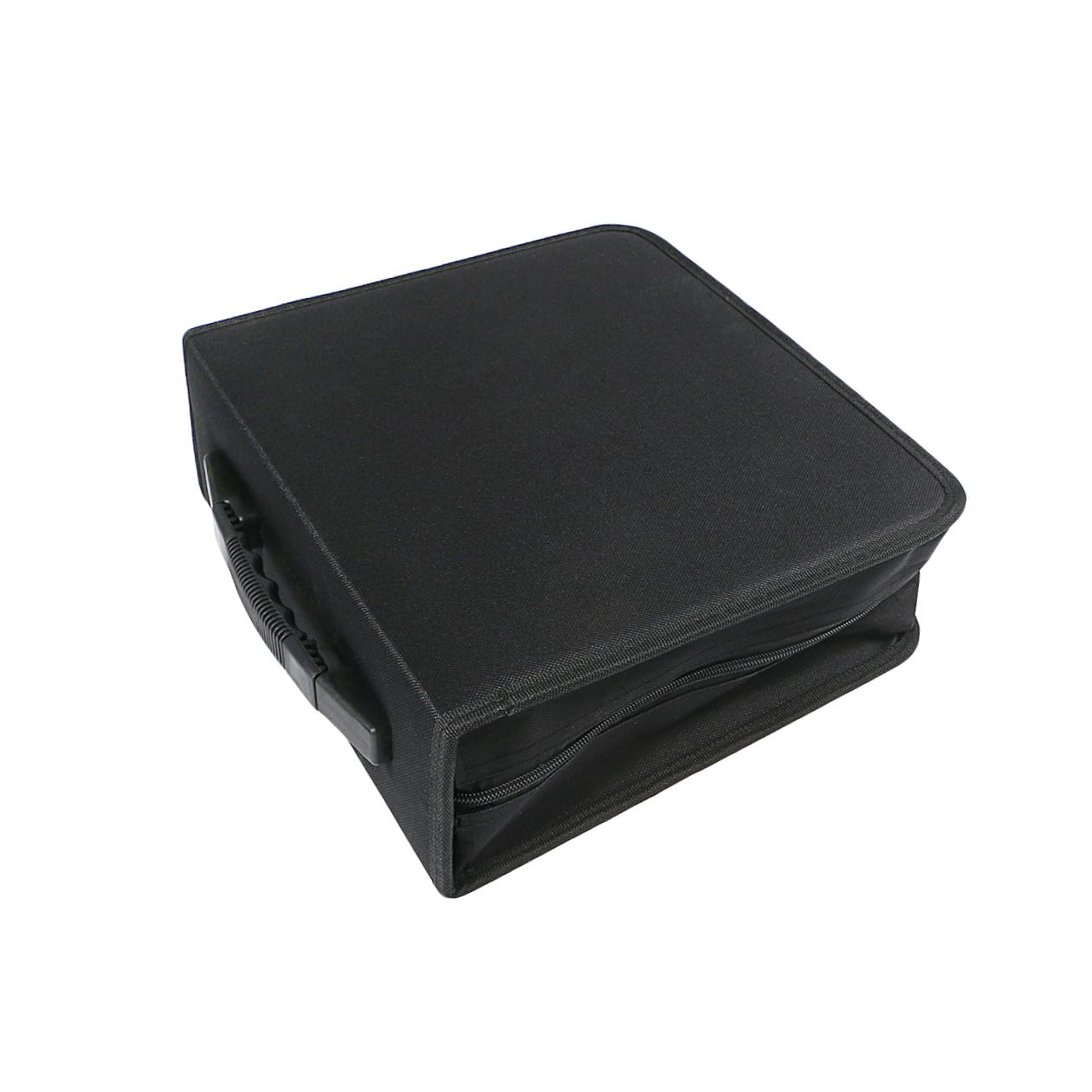 HOMSFOU Scatola CD Porta Album Dischi Dvd Custodia Borsa Organizer Trasporto Archiviazione Protezione Design Cerniera Contenitore Dischi