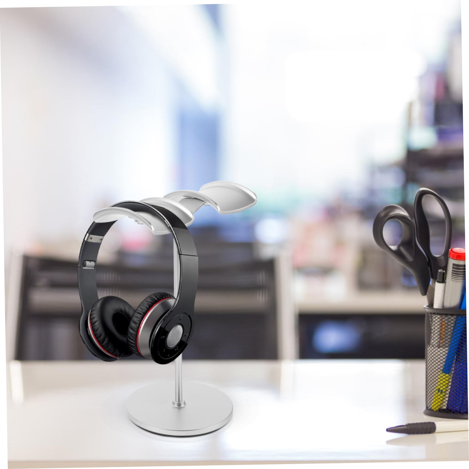 NUOBESTY 2pezzi Stand Per Cuffie Da Supporto Per Cuffie Da Tavolo Supporto Per Cuffie Da Gioco Supporto Stabile Per Auricolari Accessorio Per Versatile Per Bar Studio e Hotel