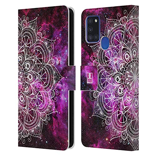 Étui Portefeuille Samsung A21s Mandala idéal pour vos sorties urbaines