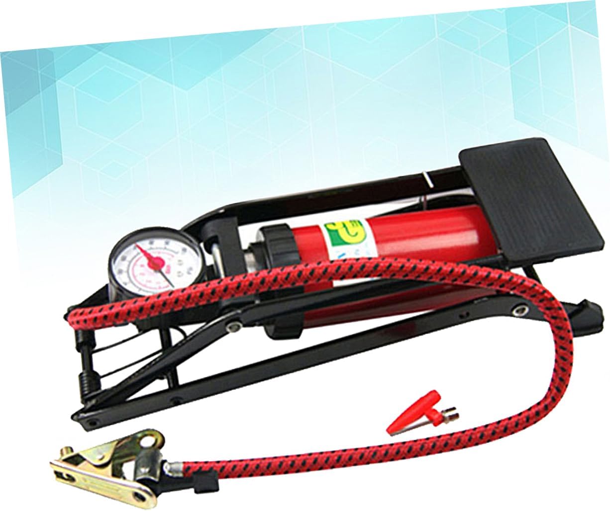 BESPORTBLE Car Air Pump Tire Floor Pump Multi-Functional Valve Suitable for Cars Bicycles