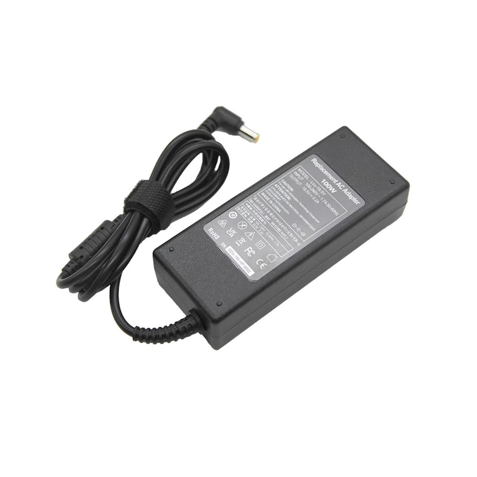 Adattatore CA for Caricabatterie 19,5 V 5,2 A 100 W 6,5 * 4,4 Mm, Compatibile Con Sony, Compatibile Con VAIO, PCG-61511L VGP-AC19V20 VGP-AC19V29-AC19V31-AC19V32 33(With AU plug)