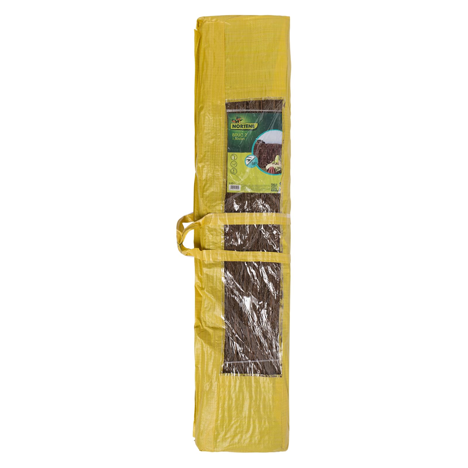 BREZO NATURAL COLOR MARRON OSCURO MEDIDAS 1,5X5M (85% OCULTACION)
