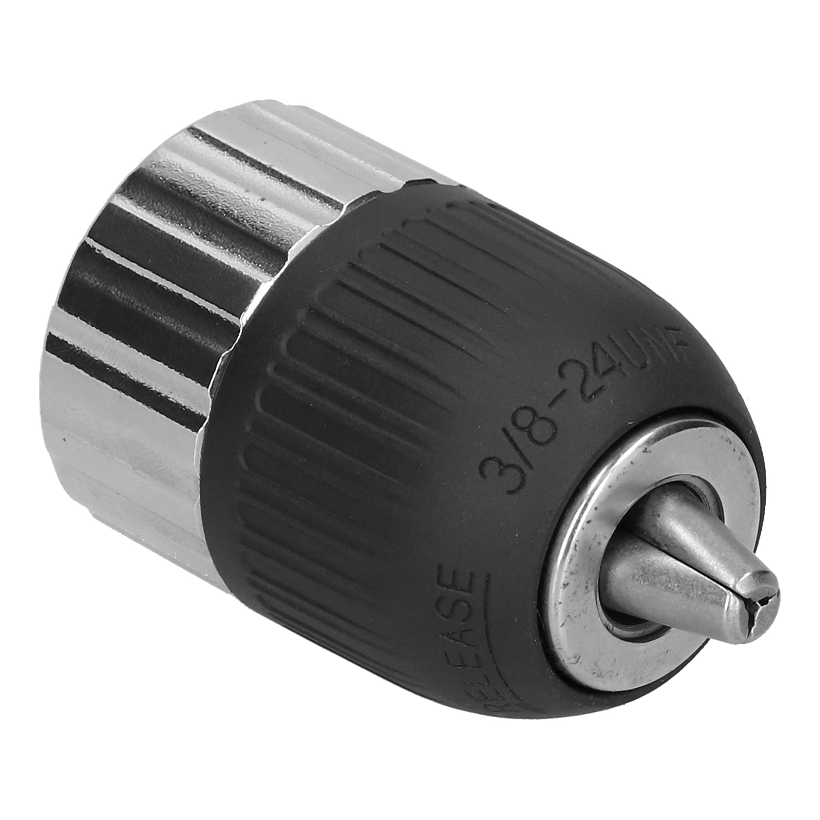 Oumefar Mandrin de Perçage Petit Trou fileté à la Main 2-13 Mm 3/8-24UNF Semi-métal pour Perceuses à Percussion, Perceuses électriques AC et DC de Différentes Puissances