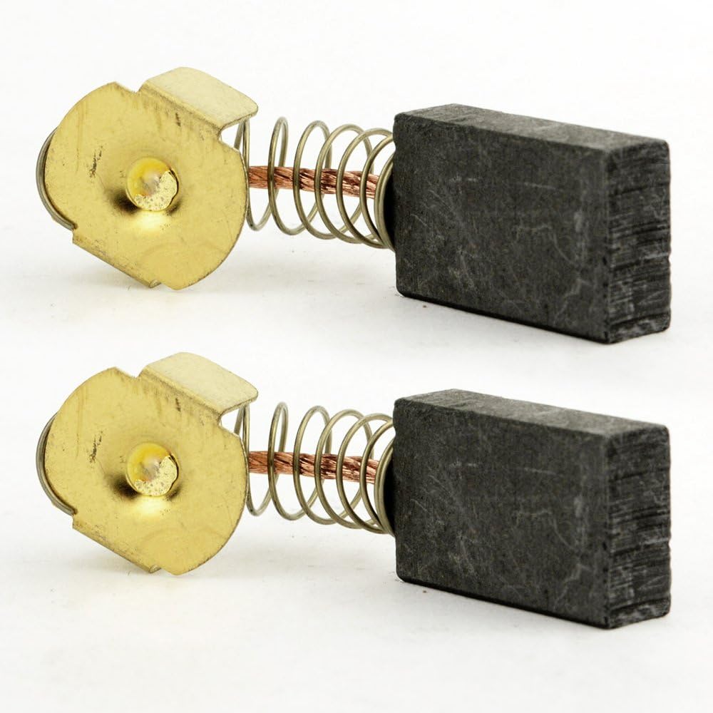 Superior Electric R09 Aftermarket Japanese Carbon Brush Set Fits Porter Cable Power Tools replaces Porter Cable 5140096-08 and 878266 (2 per pack)