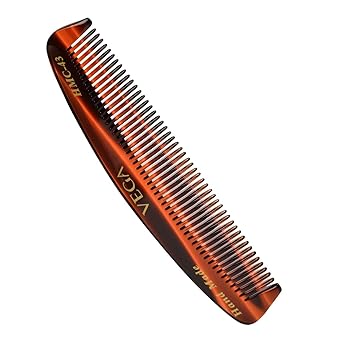 VEGA Pocket Hair Comb, Handmade (HMC-43)