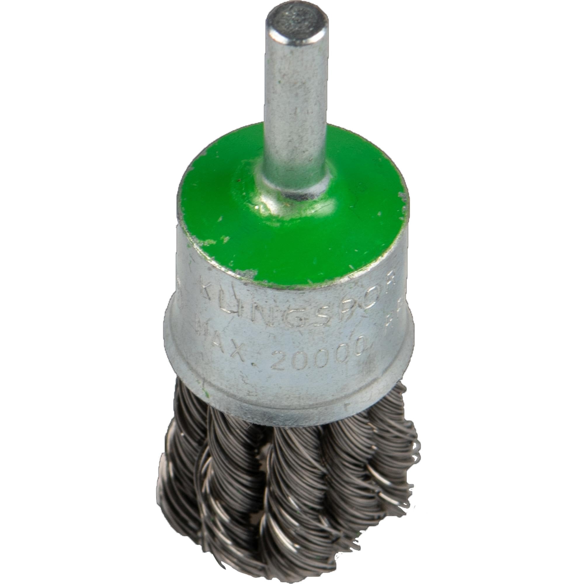 358339 - Cepillo de cerdas trenzadas (22 x 6 mm, para acero)