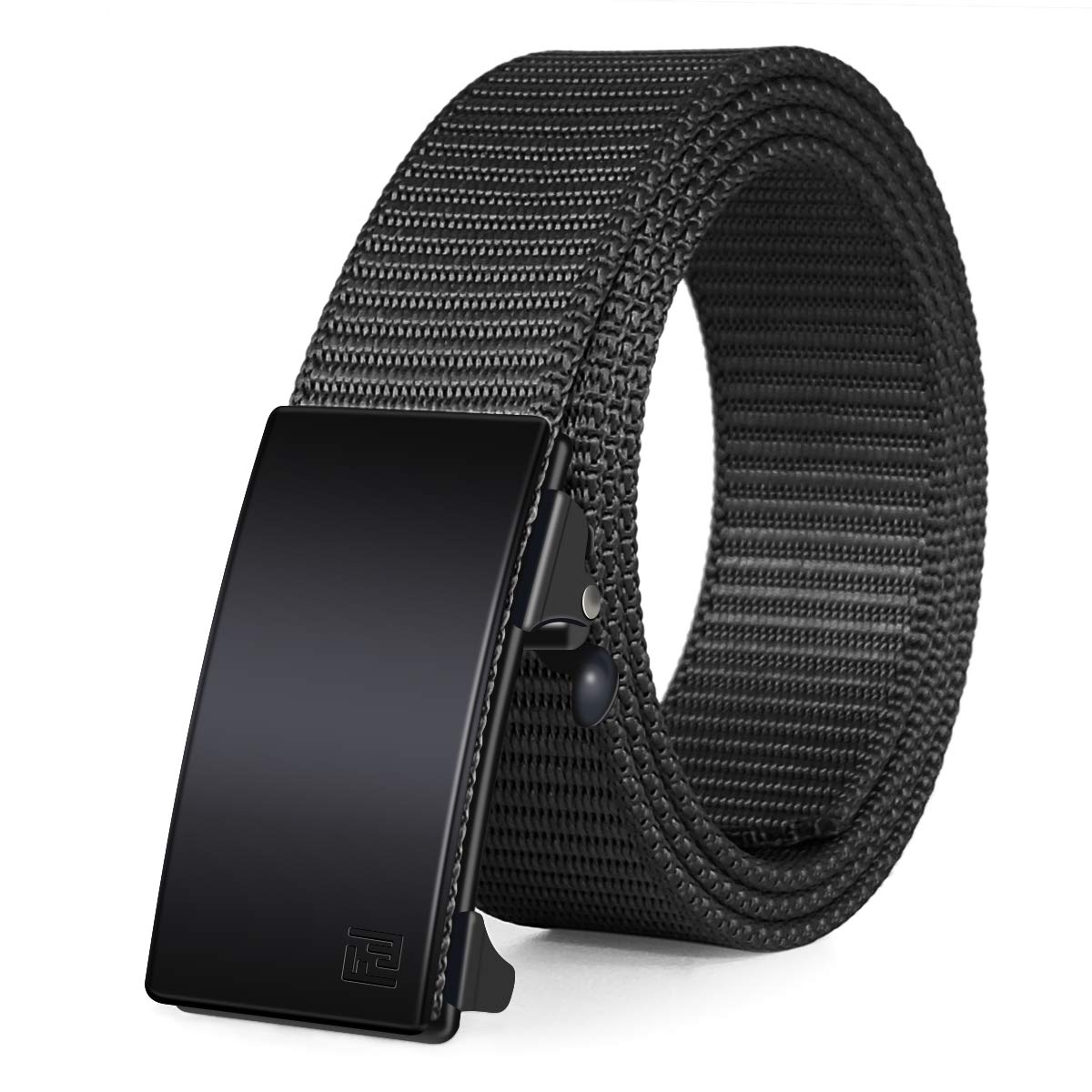 Nylon Web Automatic Slide Buckle Belt 