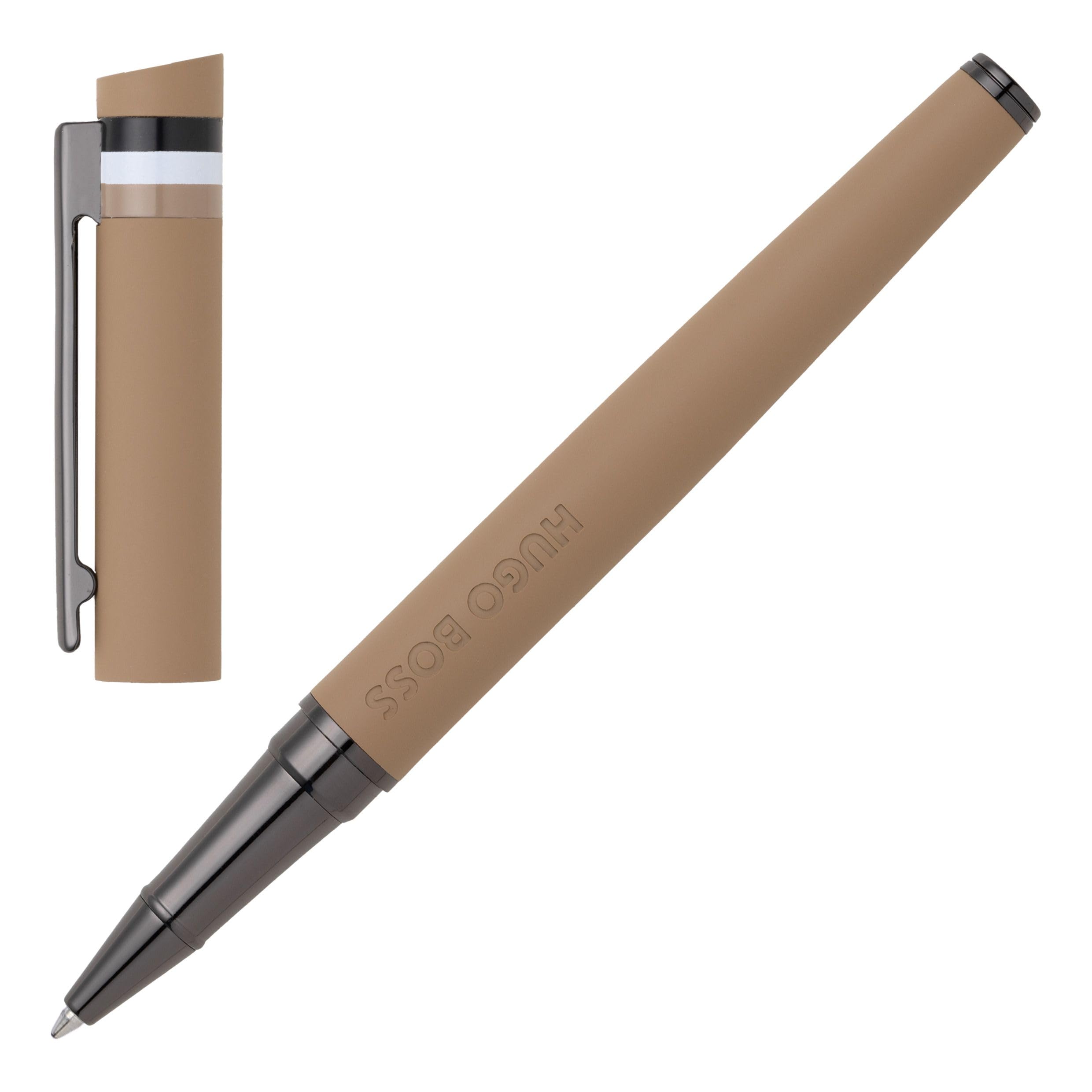 Hugo Boss Stylo Roller Loop Camel Iconic