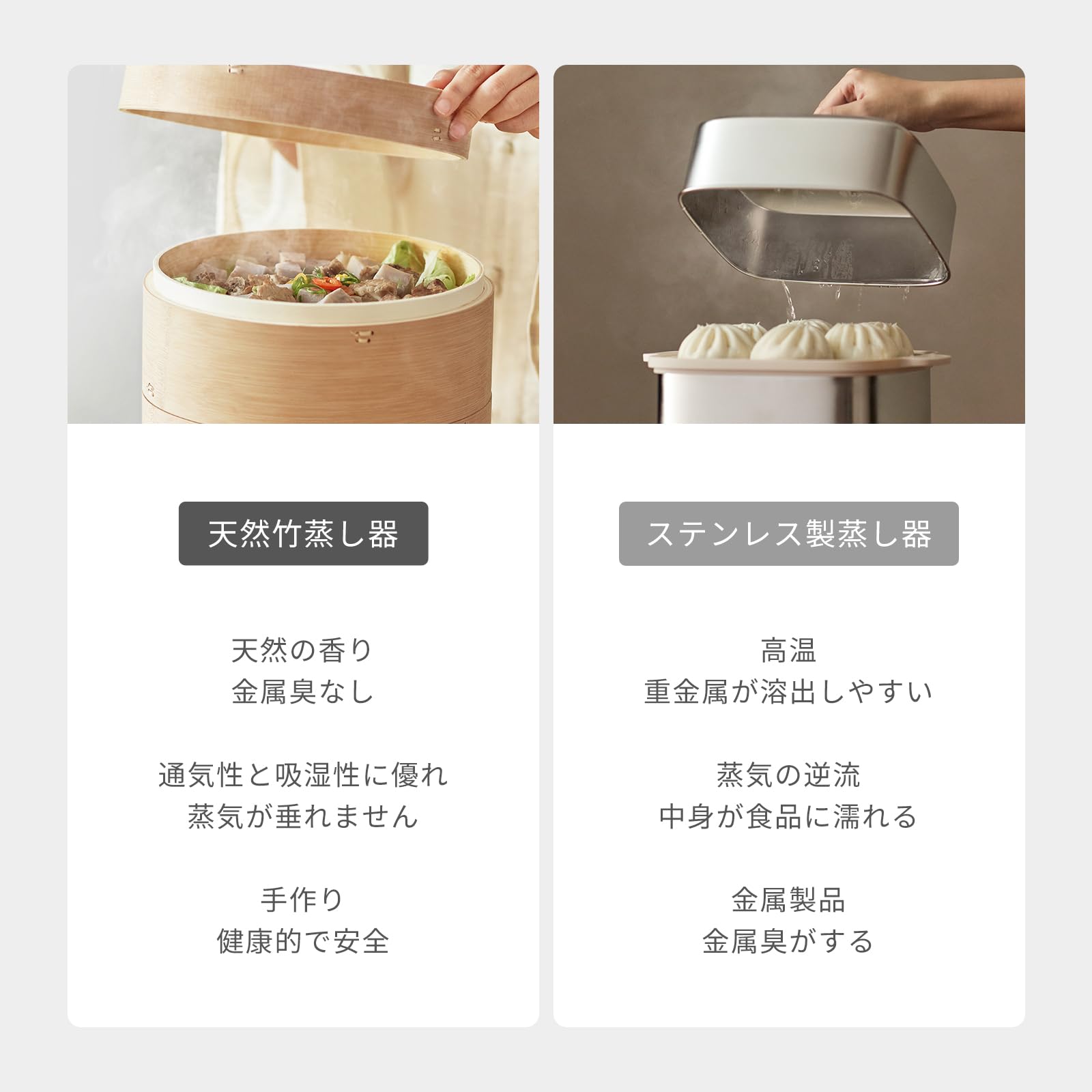 olayks. 電気せいろ蒸し器サムネイル5