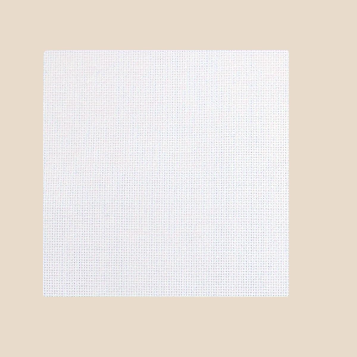 Cross Stitch Canvas Pre Cut Grid Pattern Black and White Multiple Sizes for Embroidery Sewing Craft Projects, White 30