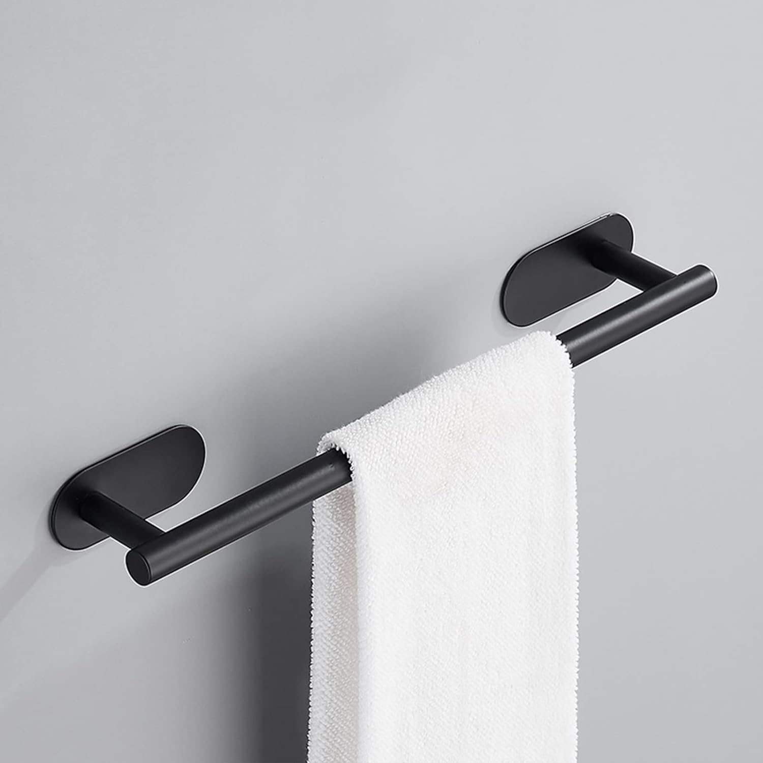 JIALTO 16 Inch Self Adhesive Stainless Steel Towel Bar/Towel Hanger for Bathroom/Wall Mounted Bathroom Towel Holder/Towel Rack for Bathroom/Hand Towel Stand for Kitchen and Washroom (Black) (B0CXPPJCNP) Amazon Price History, Amazon Price Tracker
