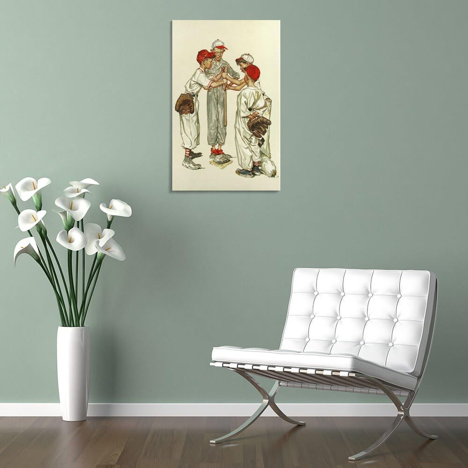 Amazon.co.jp: Norman Rockwellノーマン・ロックウェル野球フォー