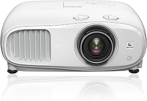 Epson EH-TW7000 3LCD, 4K PRO-UHD, 3000 Lumens, 500 Inch Display, Home Cinema, Streaming and Gaming Projector – White