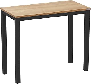Need Small Computer Desk 31-1/2'' Sturdy and Heavy Duty Writing Desk for Small Spaces and Small Desk Study Table Laptop Desk- AC3BB-80-40