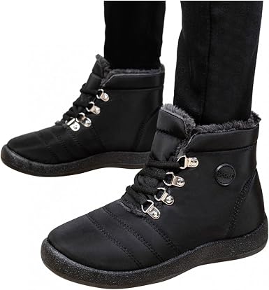 Amazon.com: UOCUFY Botas de nieve para mujer, botas de senderismo  impermeables de media baja, cálidas, antideslizantes, a la moda : Ropa,  Zapatos y Joyería
